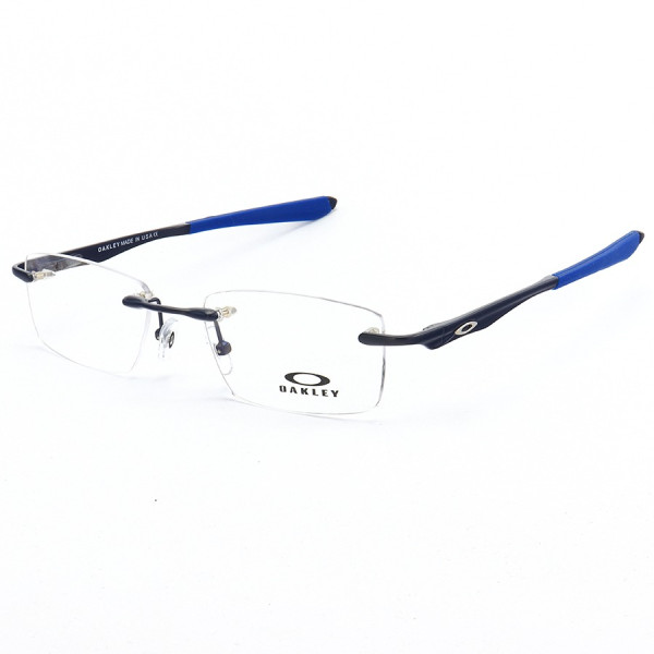 Armação de Óculos Oakley Meio Aro Evade OX3208 Azul