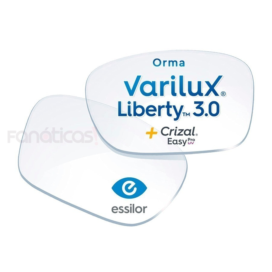 Lentes Progressivas Varilux Liberty Orma Crizal Easy Pro UV